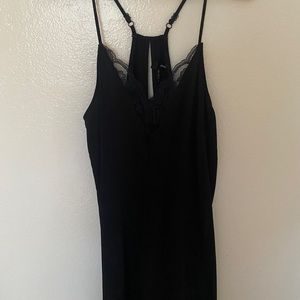 Aqua lace front mini dress 🖤